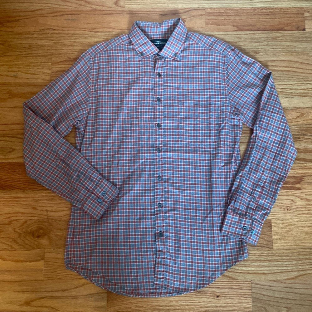 Mens Rodd & Gunn Oxford Plaid Sport Fit szM